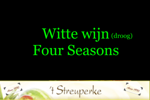 Four Seasons Chardonnay 75 cl